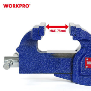 BENCH VISE 100MM (4") WORKPRO - Image 3