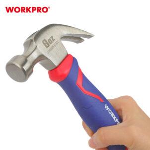 STUBBY CLAW HAMMER 225G (8OZ) WORKPRO - Image 3