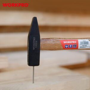 MACHINIST HAMMER WITH WOOD HANDLE 500G WORKPRO - Image 2
