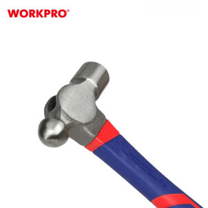 BALL PEIN HAMMER WITH FIBERGLASS HANDLE 675G (24OZ) WORKPRO - Image 3