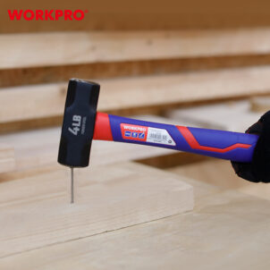 STONE HAMMER WITH FIBERGLASS HANDLE 2000G WORKPRO - Image 4