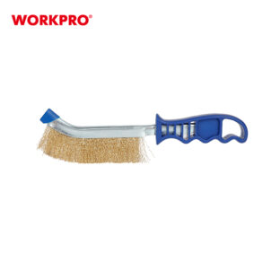 COPPER- COATED WIRE BRUSH WORKPRO