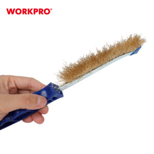 COPPER- COATED WIRE BRUSH WORKPRO - Image 3