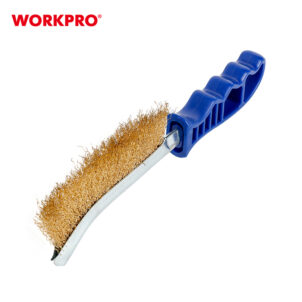 COPPER- COATED WIRE BRUSH WORKPRO - Image 2