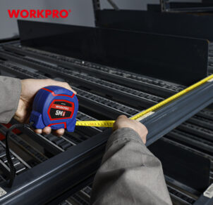 TAPE MEASURE WITH NYLON COATED BLADE 5M(16FT) X19MM WORKPRO - Image 5