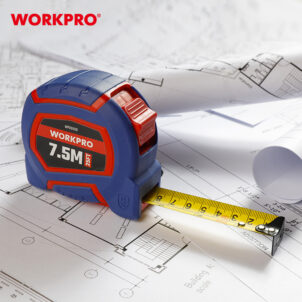 TAPE MEASURE WITH NYLON COATED BLADE 7.5M(25FT) X25MM WORKPRO - Image 5