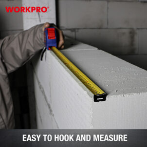TAPE MEASURE WITH NYLON COATED BLADE 7.5M(25FT) X25MM WORKPRO - Image 3