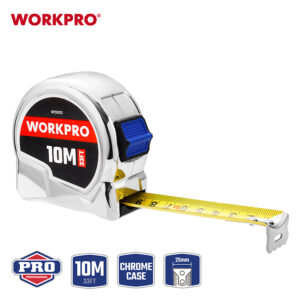 CHROME TAPE MEASURE 10M(33FT) X25MM WORKPRO - Image 5