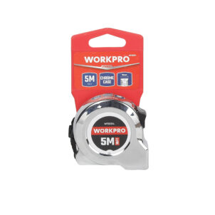 CHROME TAPE MEASURE 5M(16FT) X19MM WORKPRO - Image 2