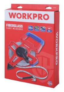 OPEN REEL FIBERGLASS LONG TAPE RULER 50M WORKPRO - Image 3