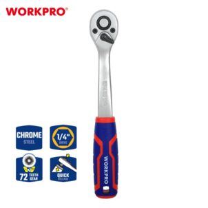 DR. QUICK -RELEASE RATCHET HANDLE,72T 3/8" WORKPRO - Image 8