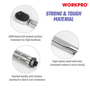 TORQUE WRENCH 1/2" WORKPRO - Image 3