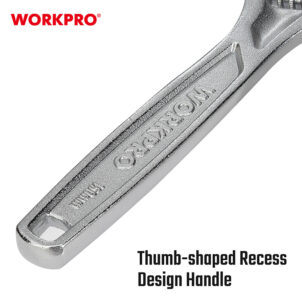 HEAVY DUTY ADJUSTABLE WRENCH 300MM (12") CR-V WORKPRO - Image 4