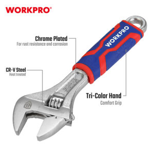 ADJUSTABLE WRENCH 300MM (12") WORKPRO - Image 3