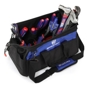CLOSE TOP WIDE MOUTH STORAGE BAG WITH WATERPROOF MOLDED BASE 510MM (20") WORKPRO - Image 4