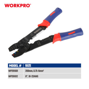 MULTI PURPOSE WIRE STRIPPER 8“ WORKPRO - Image 5