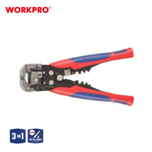 AUTOMATIC WIRE STRIPPER 3-IN-1 WORKPRO