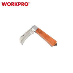 ELECTRICIAN KNIFE WITH CURVED BLADE WORKPRO - Image 4