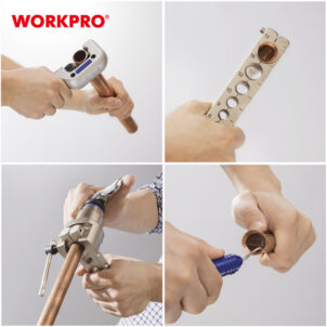 FLARING TOOL KIT 5PC (SAE & METRIC) WORKPRO - Image 4