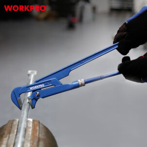 STRAIGHT JAW PIPE WRENCH 38MM (1-1/2") 90° WORKPRO - Image 3