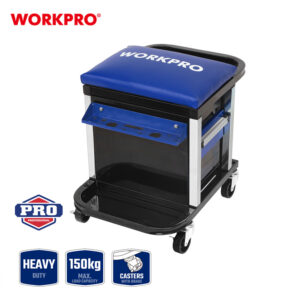 HEAVY DUTY WORKSHOP CREEPER SEAT WITH DRAWERS WORKPRO