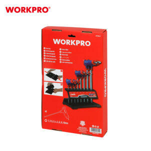 T-SHAPED HEX WRENCH SET 8PC WORKPRO - Image 2