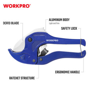 QUICK RELEASE PIPE CUTTER 42MM (1-5/8") WORKPRO - Image 7