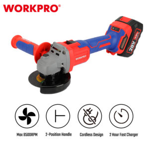20V 115mm BRUSHLESS ANGLE GRINDER WP392006