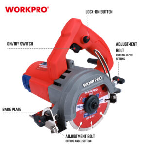 WORKPRO 110mm 1400W MARBLE CUTTER WP471400